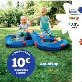 Aquaplay - mountain lake