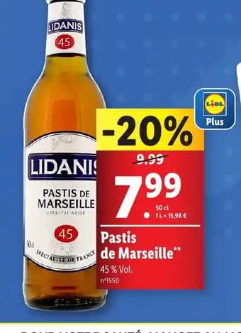 Pastis de Marseille