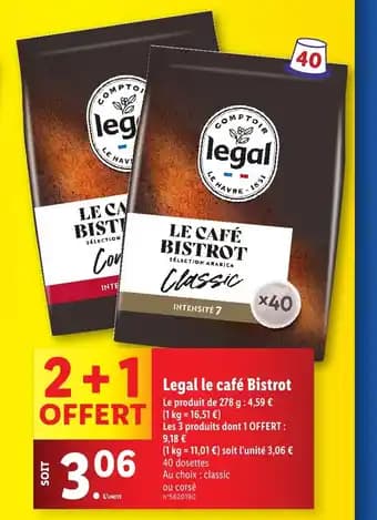 Legal le café Bistrot