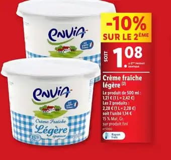 Crème fraîche légère (2)