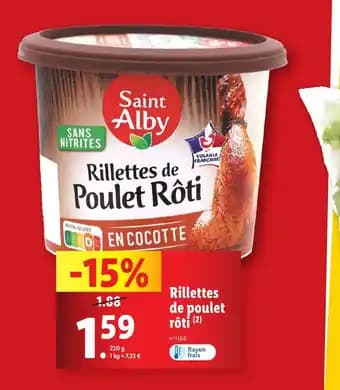 Rillettes de poulet rôti (2)