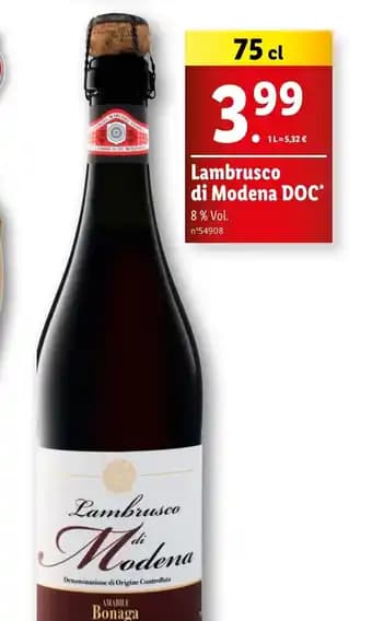 Lambrusco di Modena DOC