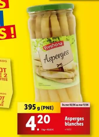 Asperges blanches