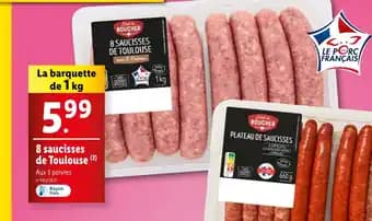 8 saucisses de Toulouse (2)