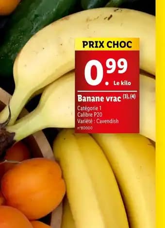Banane vrac