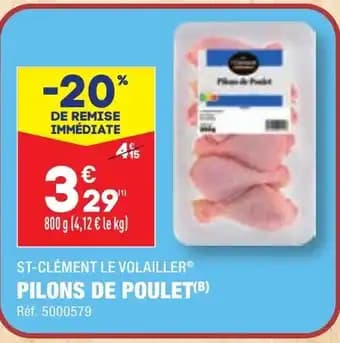 PILONS DE POULET(B)