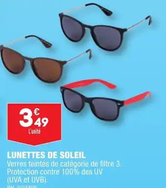 LUNETTES DE SOLEIL