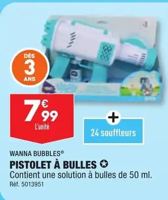 PISTOLET À BULLES ✪