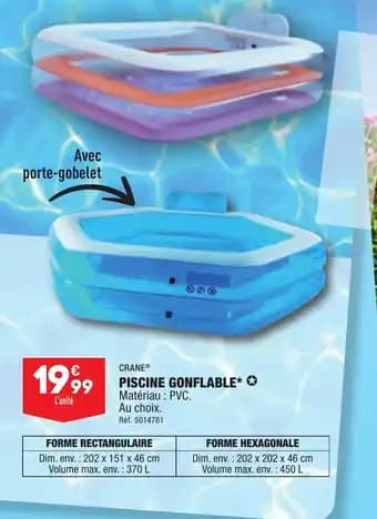 PISCINE GONFLABLE