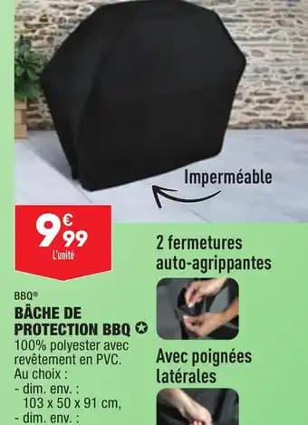 BÂCHE DE PROTECTION BBQ