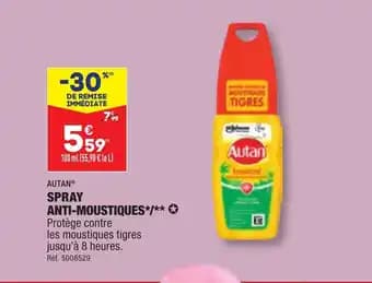 SPRAY ANTI-MOUSTIQUES
