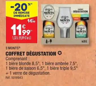 COFFRET DÉGUSTATION