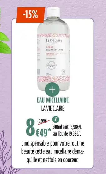 EAU MICELLAIRE