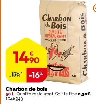 Charbon de bois