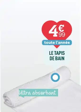 LE TAPIS DE BAIN