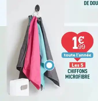 CHIFFONS MICROFIBRE