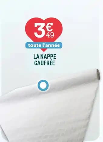 LA NAPPE GAUFRÉE