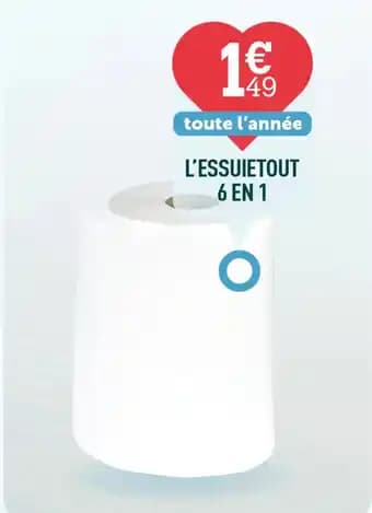 L'ESSUIETOUT 6 EN 1
