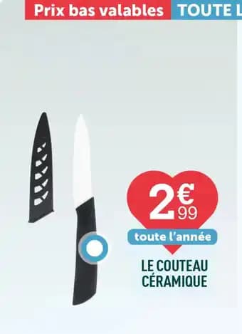 LE COUTEAU CÉRAMIQUE