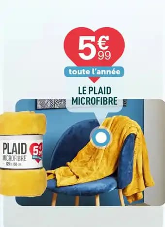 LE PLAID MICROFIBRE