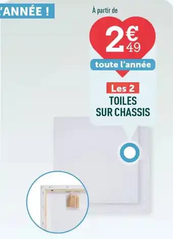 TOILES SUR CHASSIS