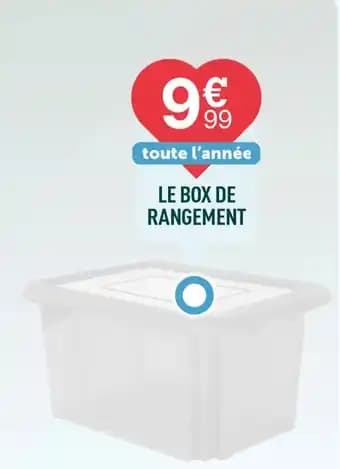 LE BOX DE RANGEMENT