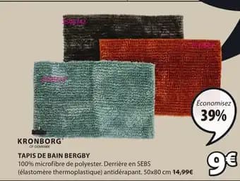 TAPIS DE BAIN BERGBY