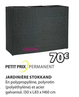 JARDINIÈRE STOKKAND