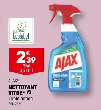 AJAX NETTOYANT VITRE