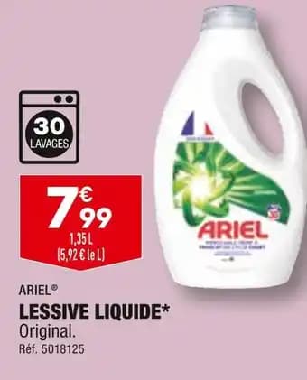 ARIEL LESSIVE LIQUIDE