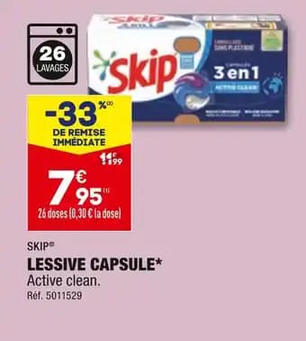 SKIP LESSIVE CAPSULE