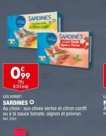 LES DORIS SARDINES