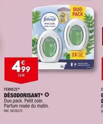 FEBREZE DÉSODORISANT