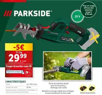 Coupe-branches sans fil