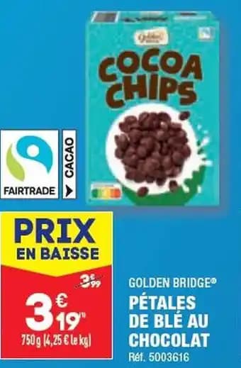 PÉTALES DE BLÉ AU CHOCOLAT