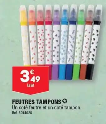 FEUTRES TAMPONS ✪