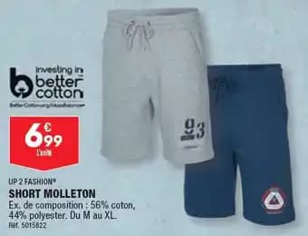 SHORT MOLLETON