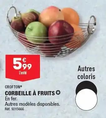 CORBEILLE À FRUITS✪