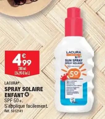 SPRAY SOLAIRE ENFANT
