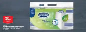 PAPIER TOILETTE PARFUMÉ ✪