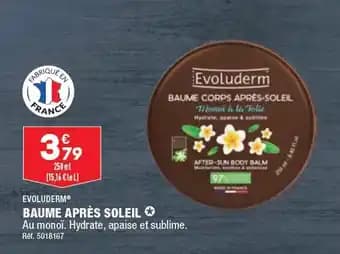 BAUME CORPS APRÈS-SOLEIL