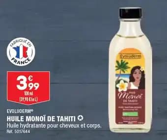 HUILE MONOÏ DE TAHITI ✪