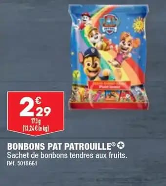 BONBONS PAT PATROUILLE