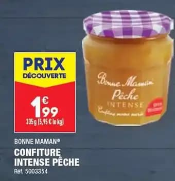 CONFITURE INTENSE PÊCHE