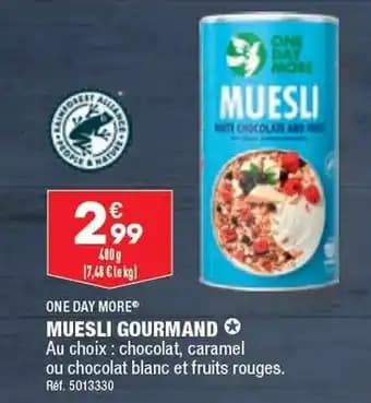 MUESLI GOURMAND →