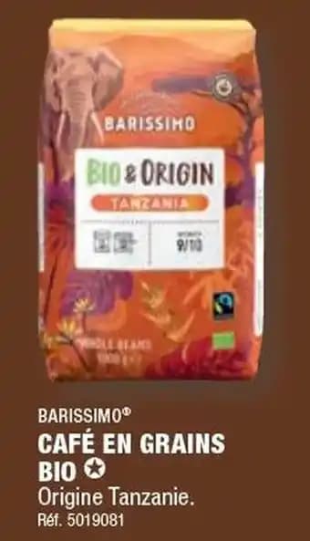 CAFÉ EN GRAINS BIO