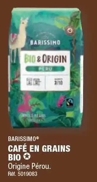 CAFÉ EN GRAINS BIO