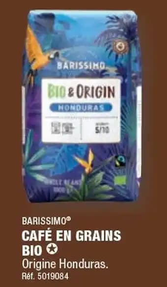 CAFÉ EN GRAINS BIO
