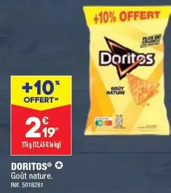 DORITOS® ✪ Goût nature.