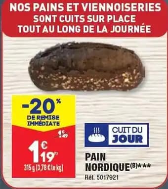 PAIN NORDIQUE (B)***